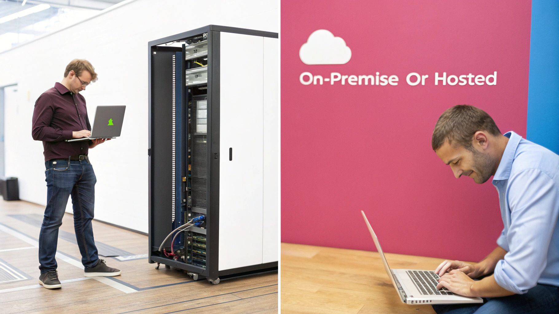 Uk Guide To Voice Over Ip Office Phone Systems It Professionals Managing Server Hardware And Cloud Solutions, Demonstrating On-Premise And Hosted Options.