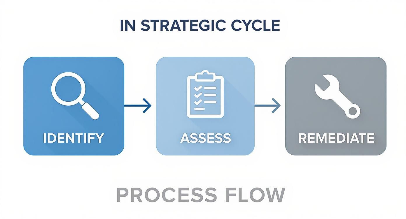 Infographic about what is vulnerability management