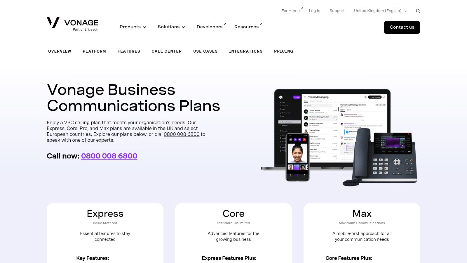 7 Best Voip Providers Uk For Businesses In 2025 Vonage Uk (Vonage Business Communications)