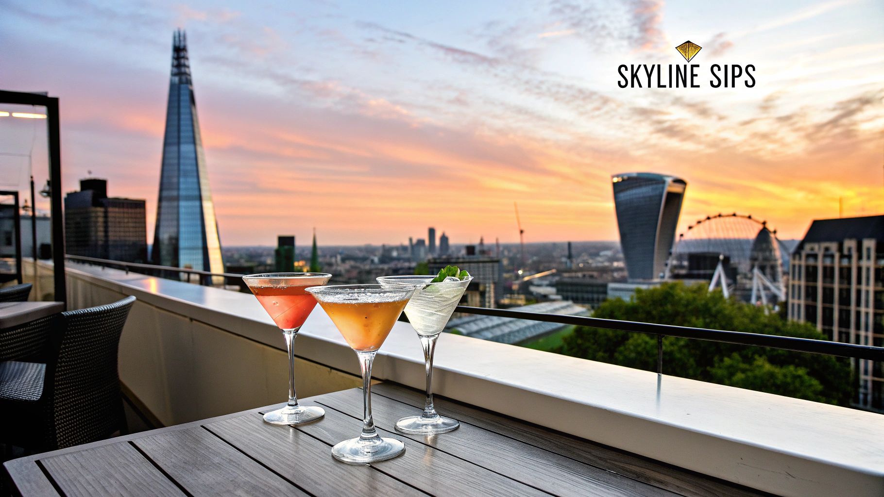 Rooftop Bars and Sky Gardens