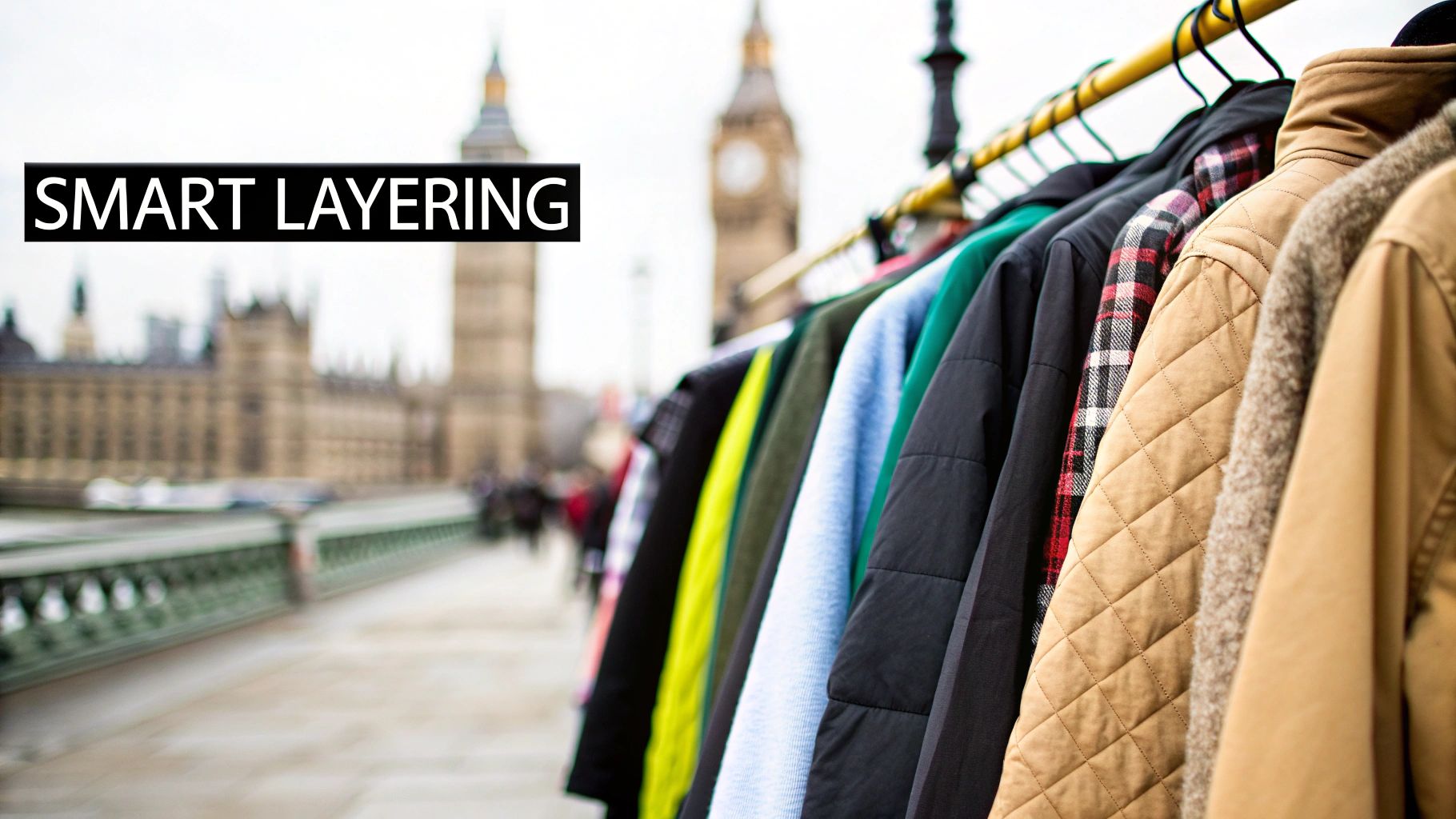 London street style during transitional weather