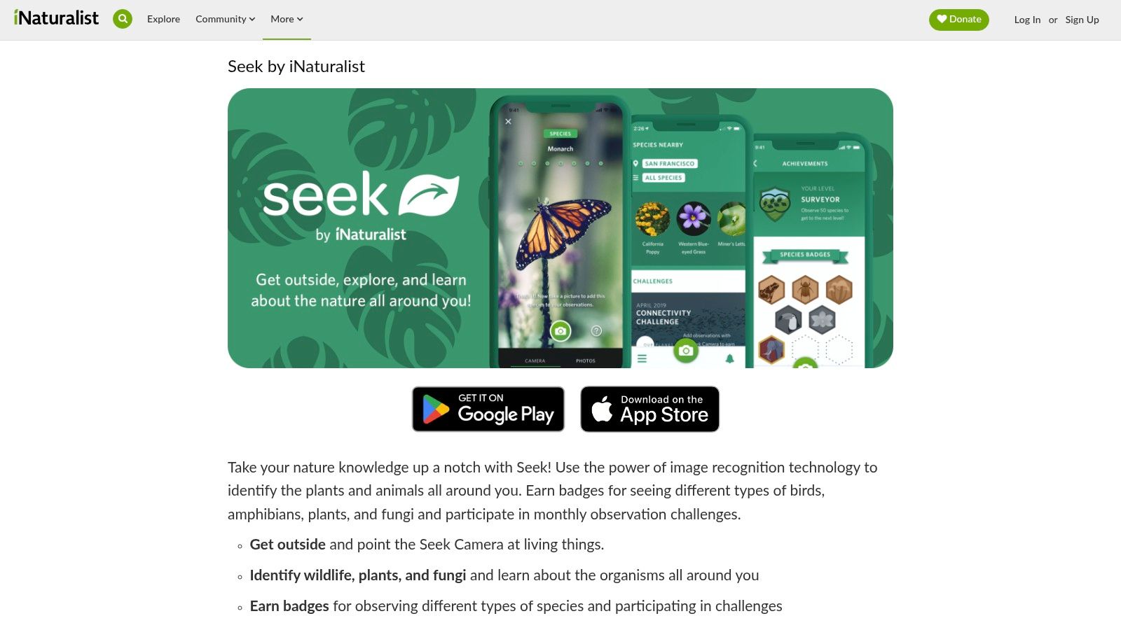 Seek by iNaturalist