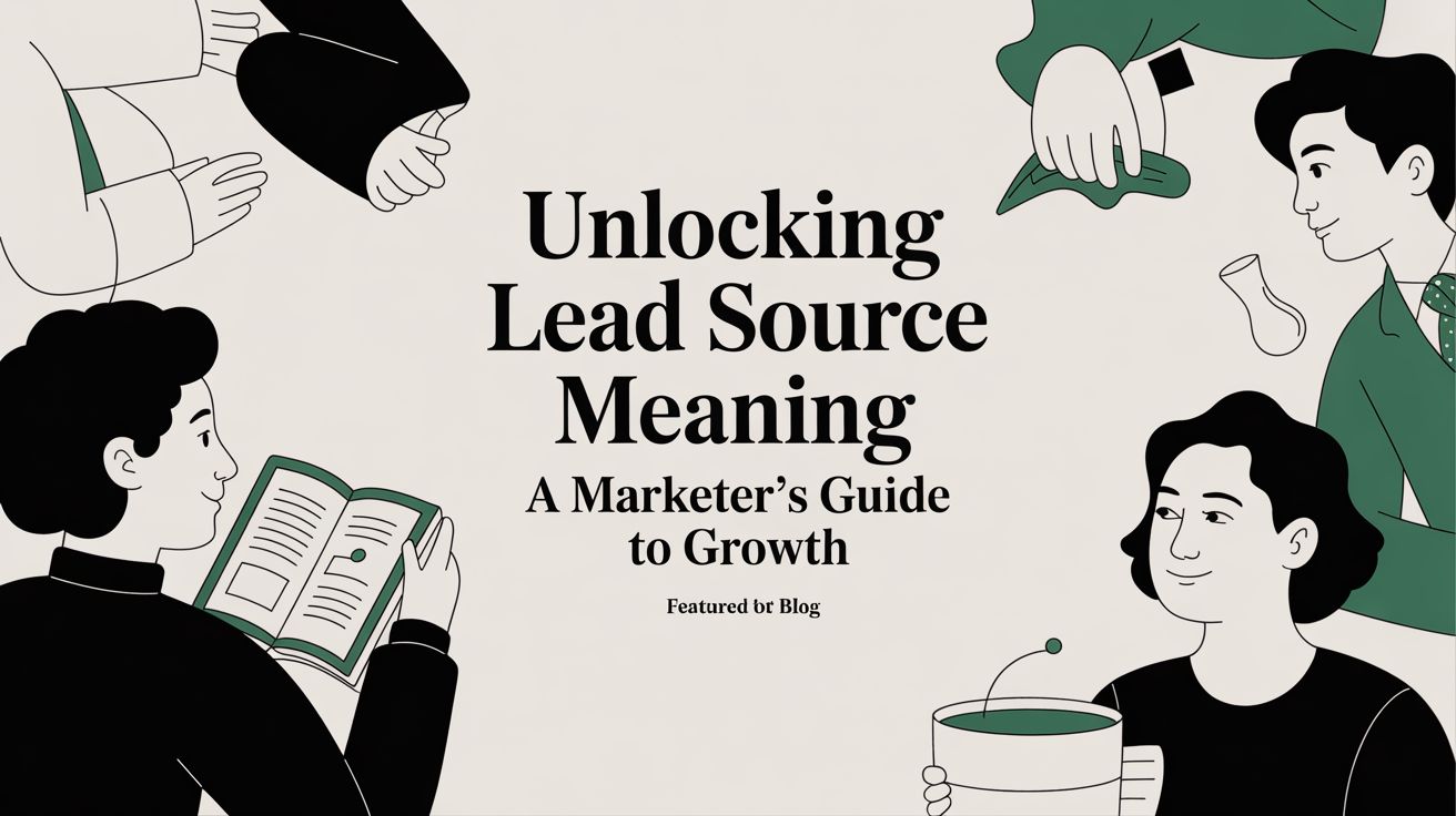 Unlocking Lead Source Meaning A Marketer's Guide to Growth