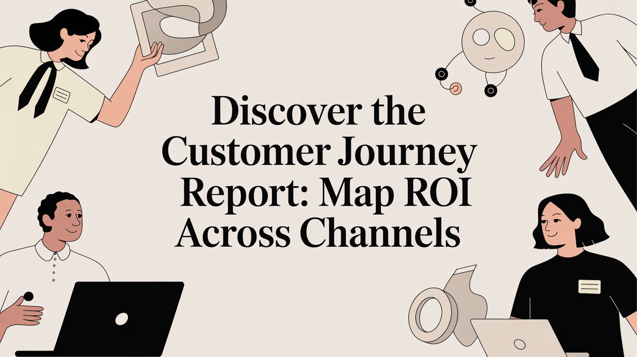 Discover the customer journey report: map ROI across channels