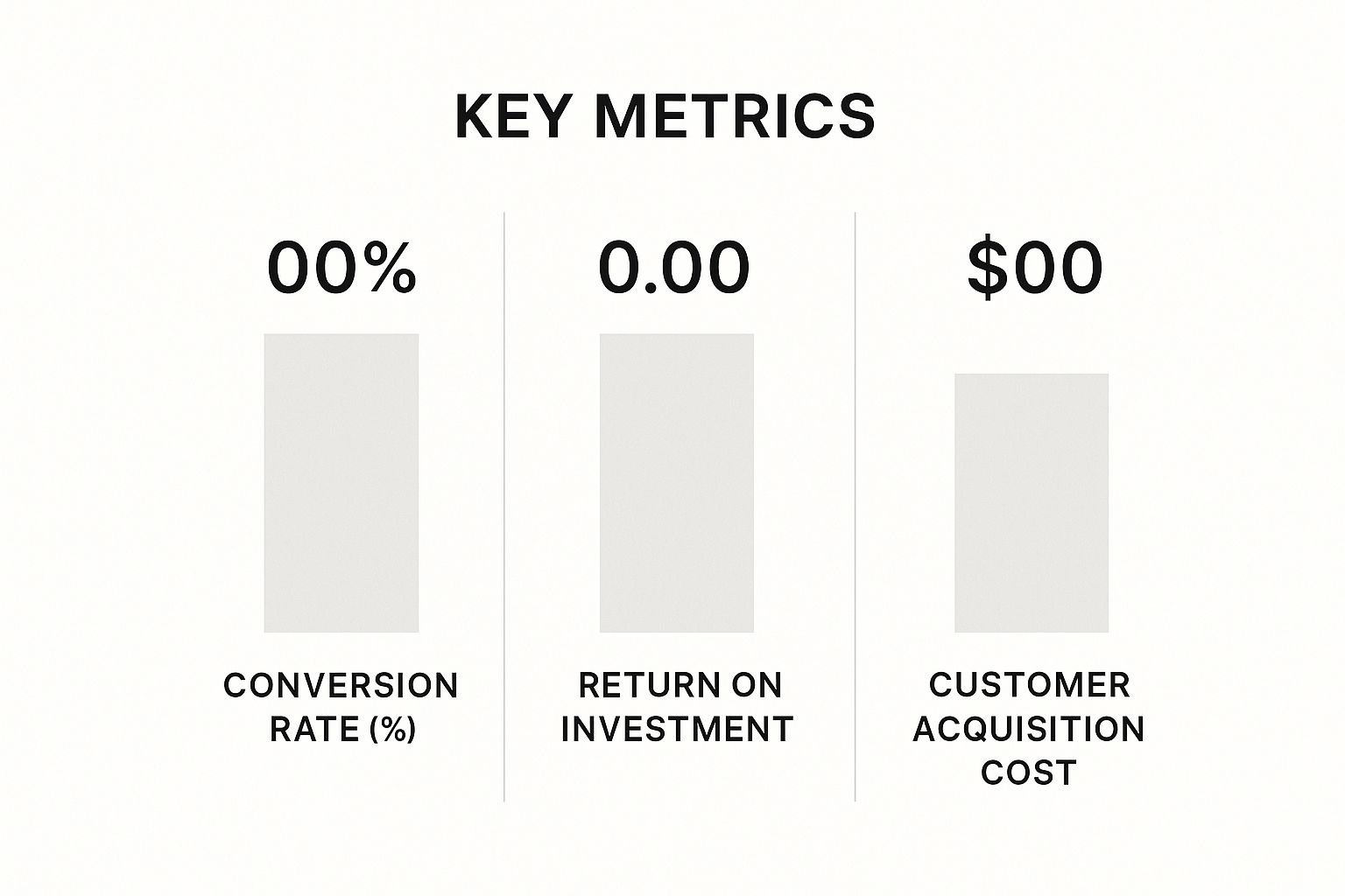 Infographic about how to measure marketing effectiveness