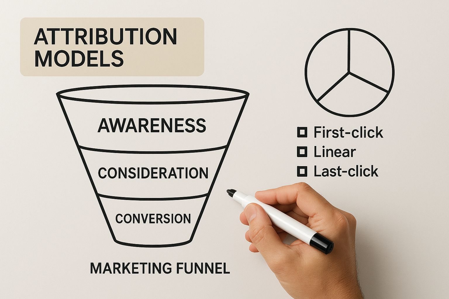 Infographic about multi touch attribution