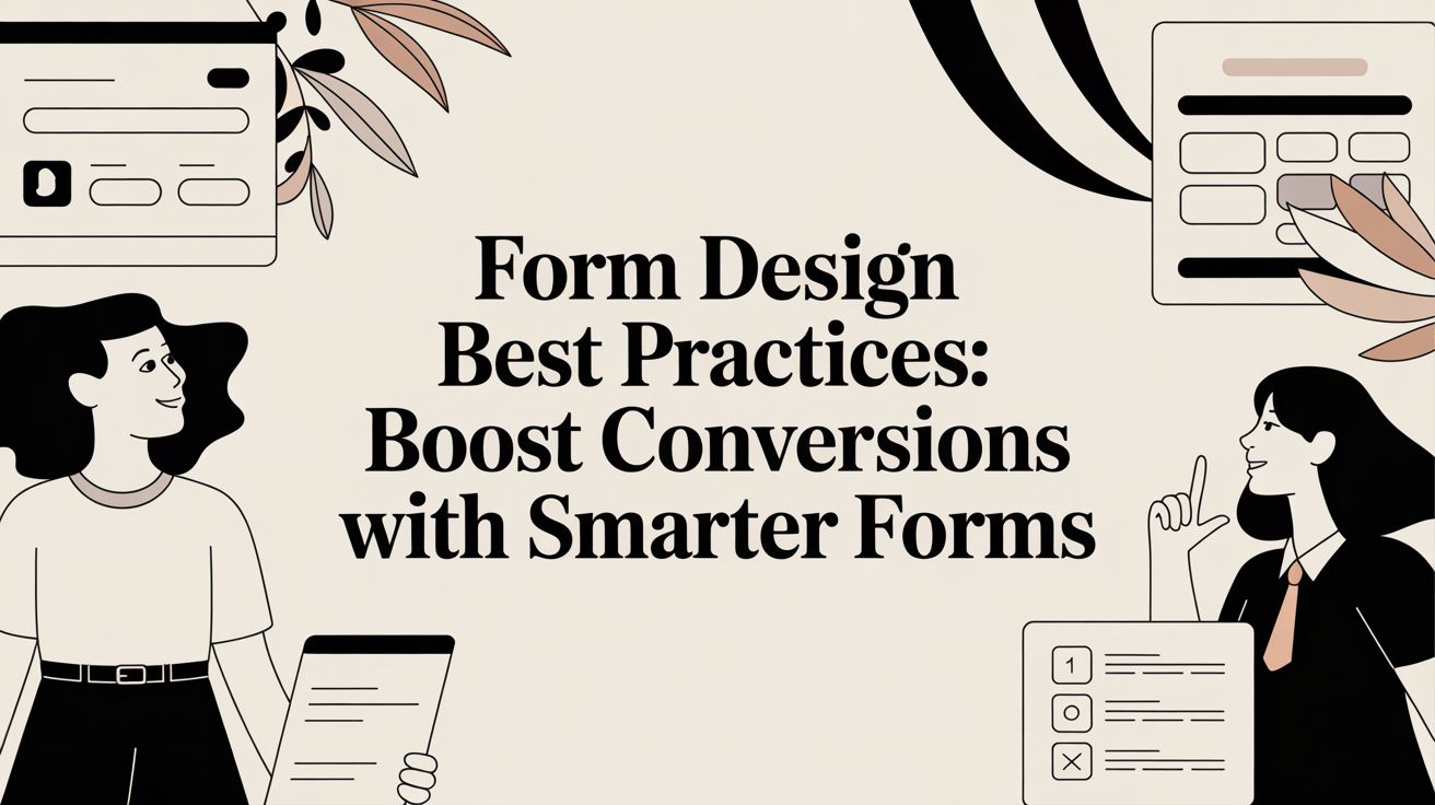 Form Design Best Practices: Boost Conversions with Smarter Forms