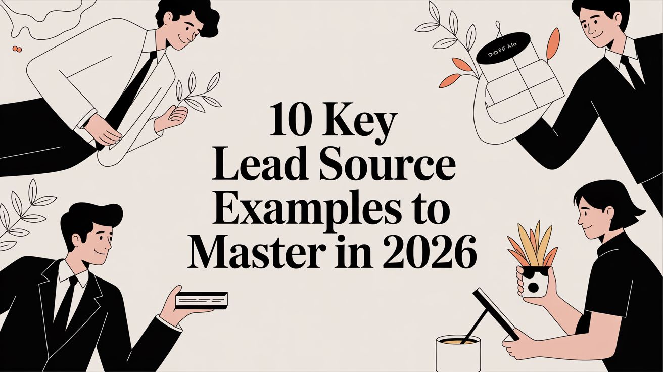 10 Key Lead Source Examples to Master in 2026