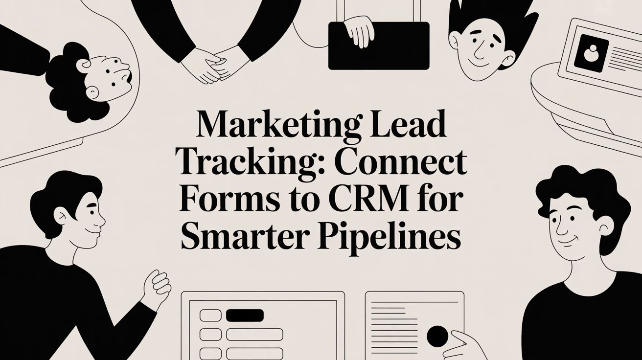 Marketing lead tracking: Connect forms to CRM for smarter pipelines