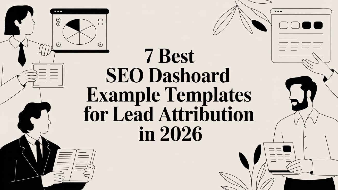 7 Best SEO Dashboard Example Templates for Lead Attribution in 2026