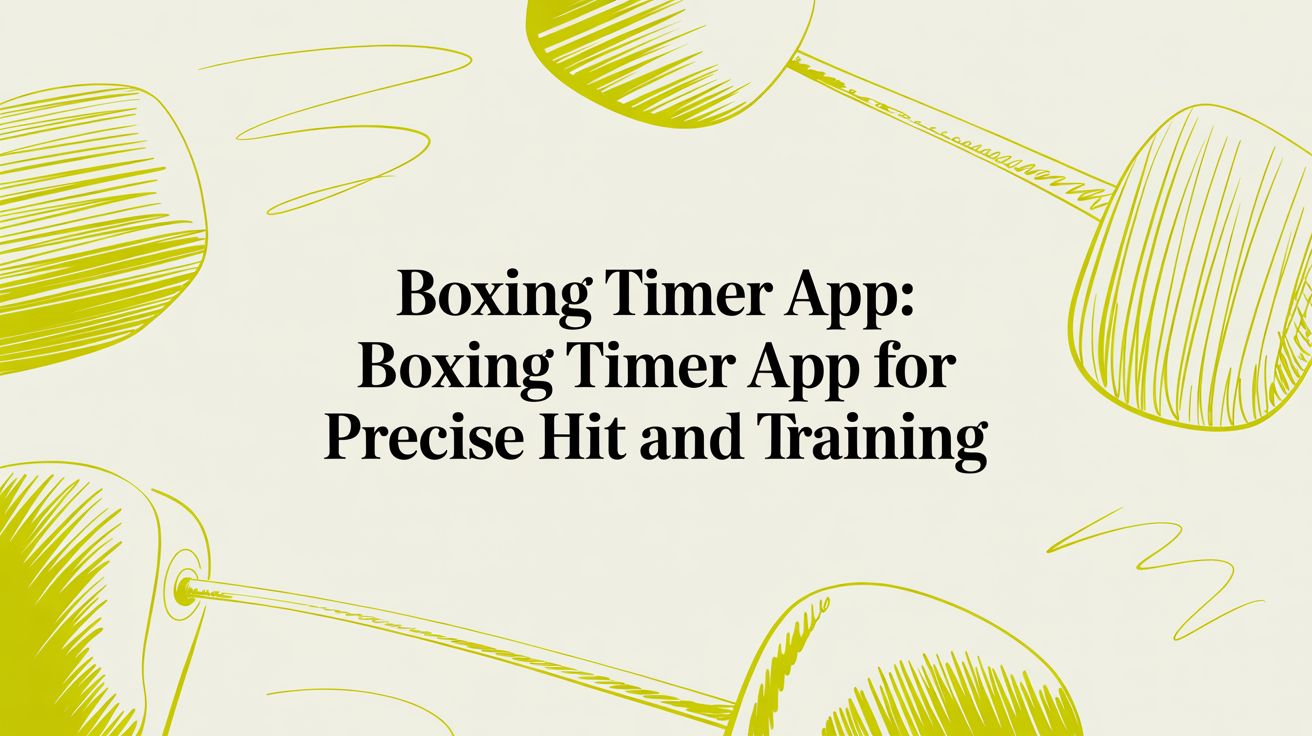 Boxing Timer App: A Precision Tool for HIIT and Combat Training