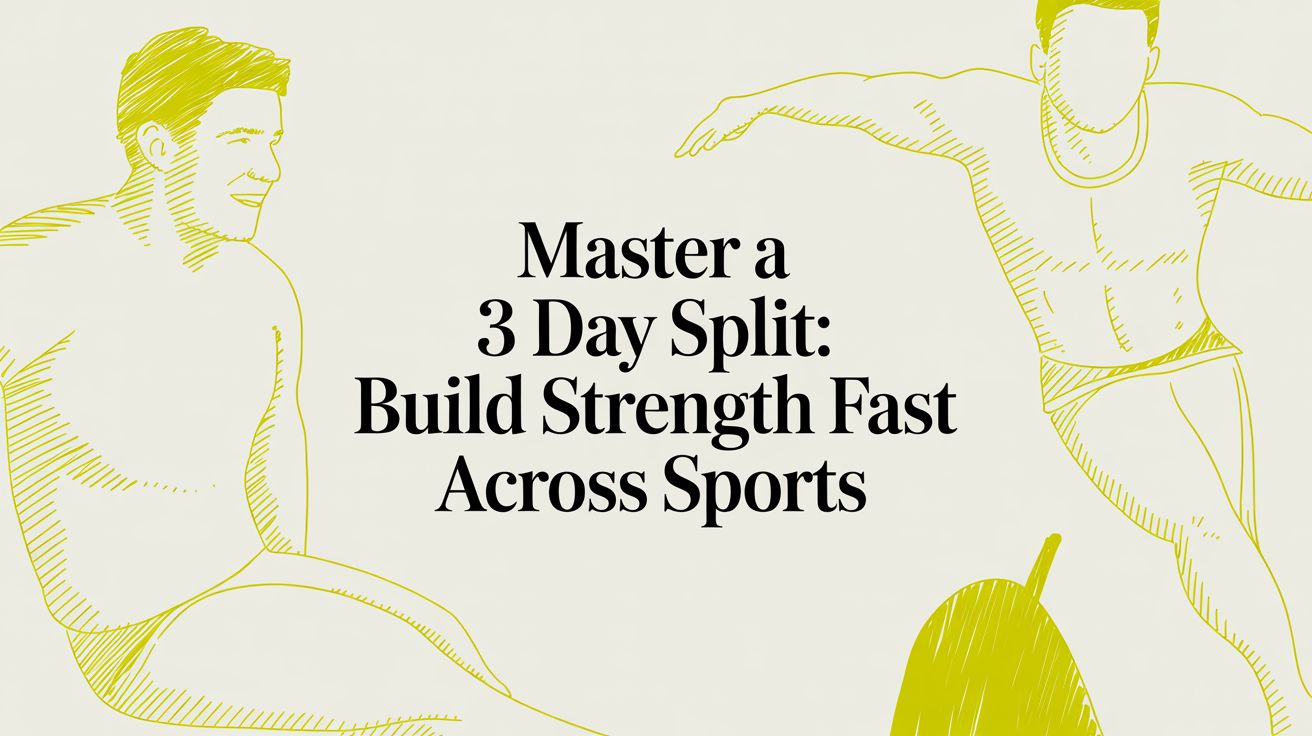 A 3 Day Split: The Athlete's Framework for Building Strength