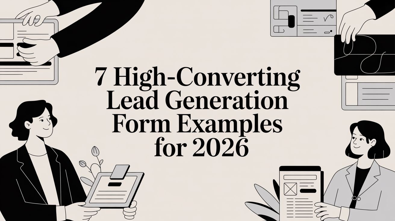 7 High-Converting Lead Generation Form Examples for 2026