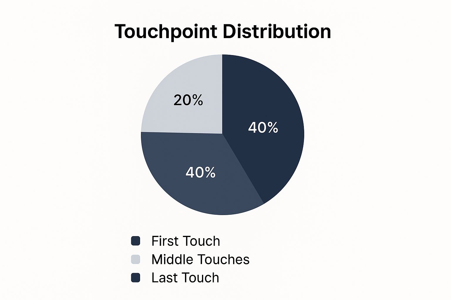 Infographic showing key data about Position-Based (U-Shaped) Attribution Model