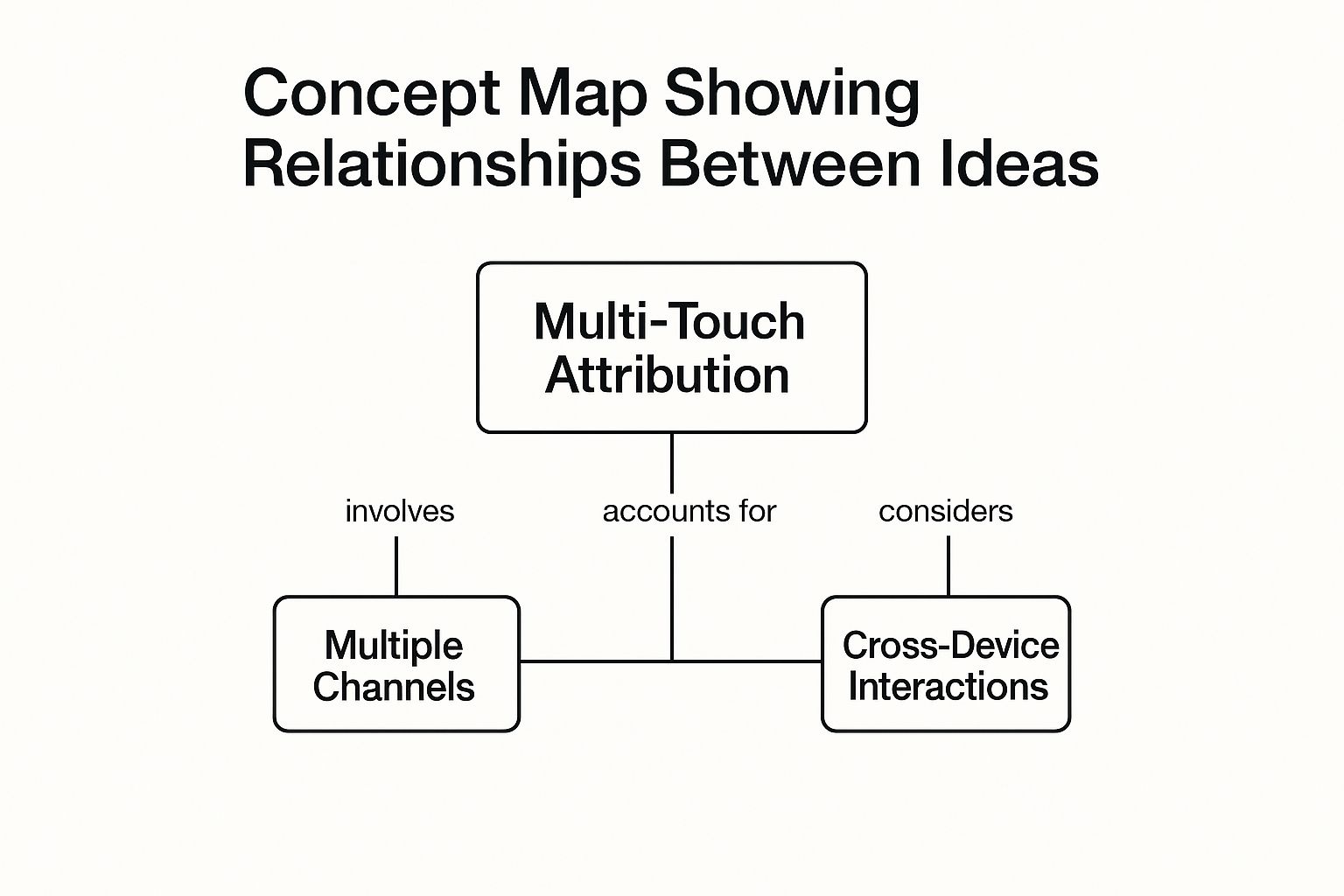 Infographic showing key data about Multi-Touch Attribution Complexity