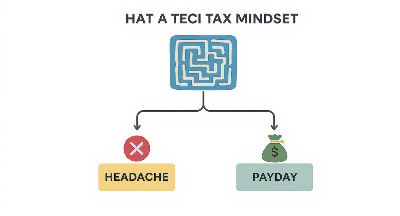 Infographic about short-term rental tax deductions