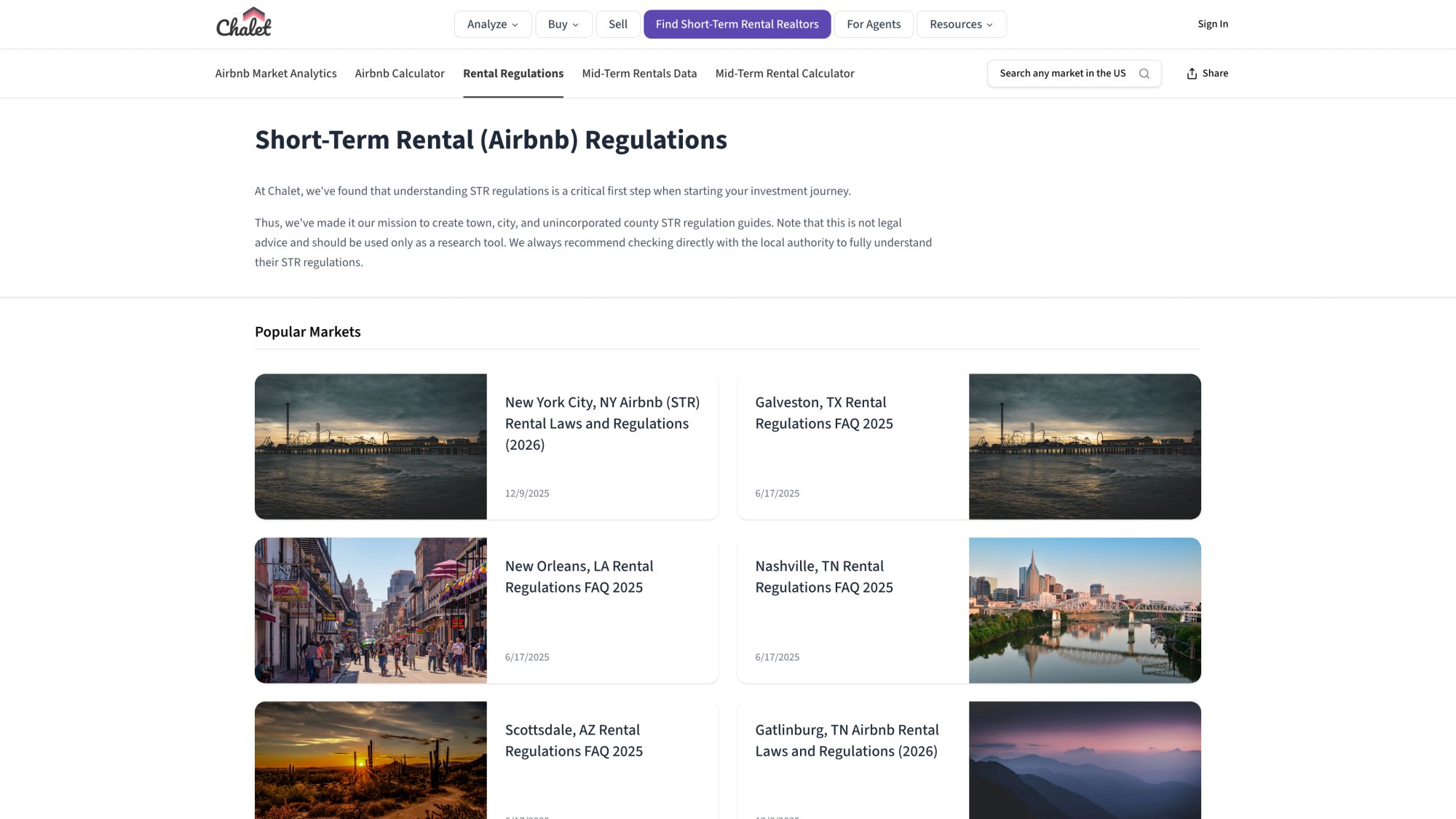 Chalet rental regulations database for checking local short-term rental compliance requirements