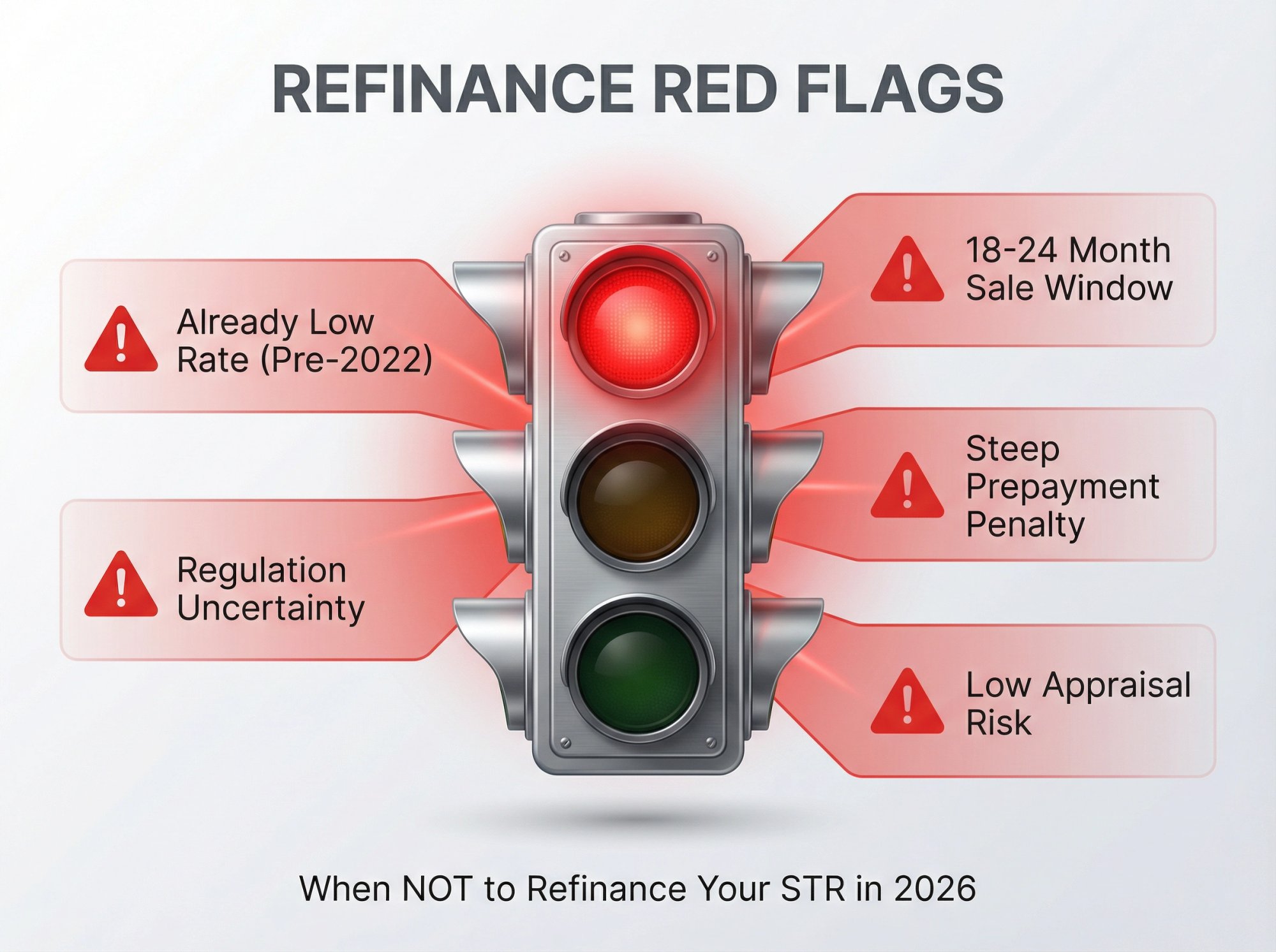 Five warning signs when refinancing your short-term rental is a bad decision in 2026