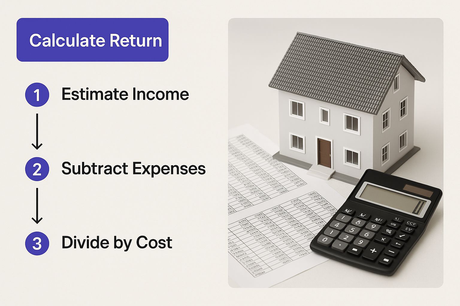 Infographic about what is a good cash on cash return