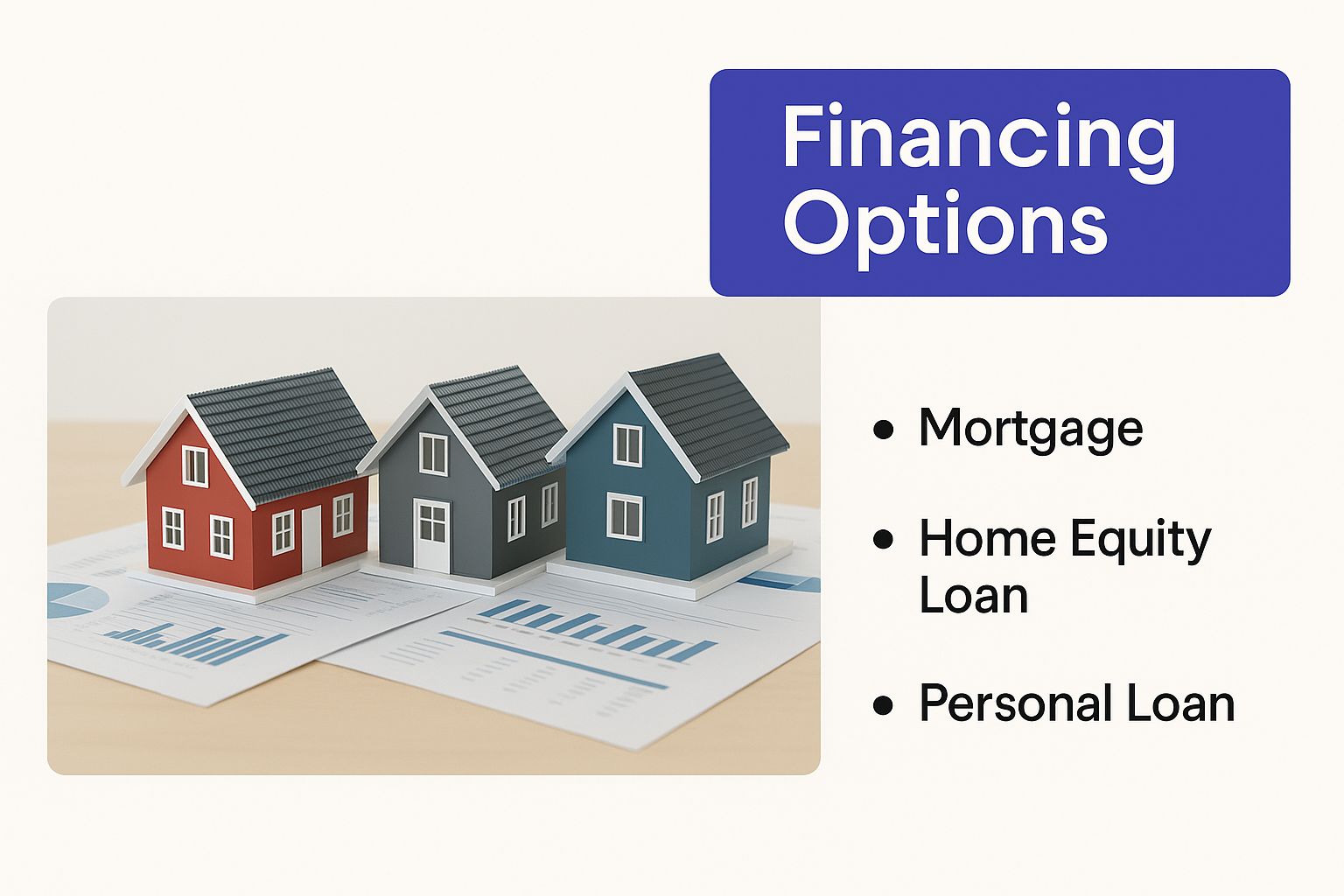 Infographic about loans for airbnb