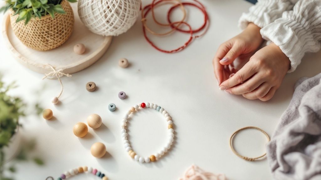 Handmade Crafts and Jewelry Business