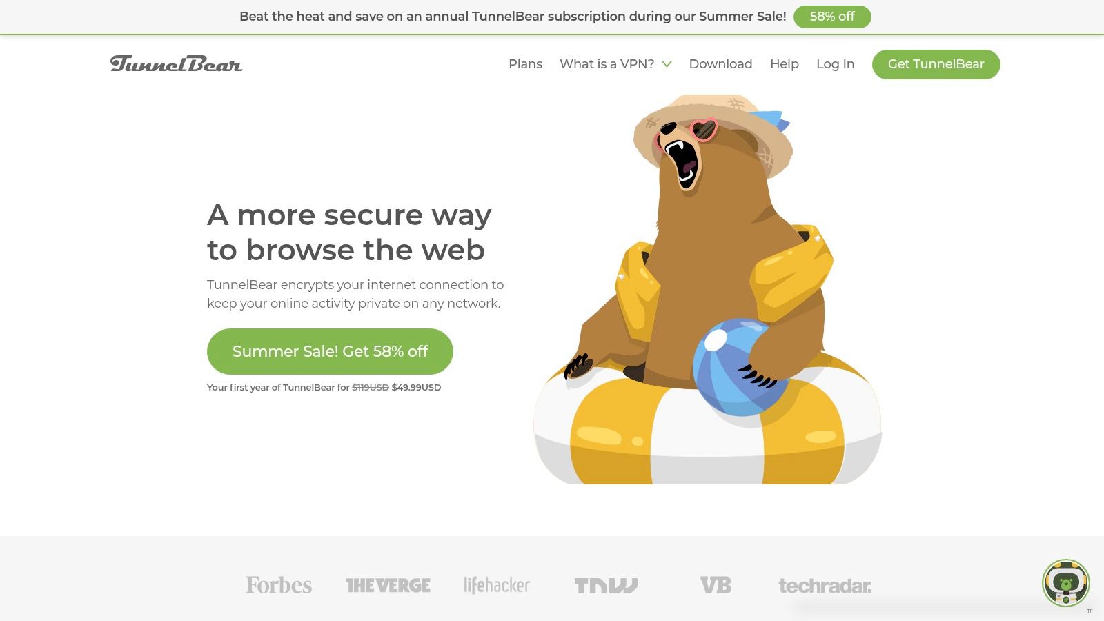 TunnelBear VPN Official Website