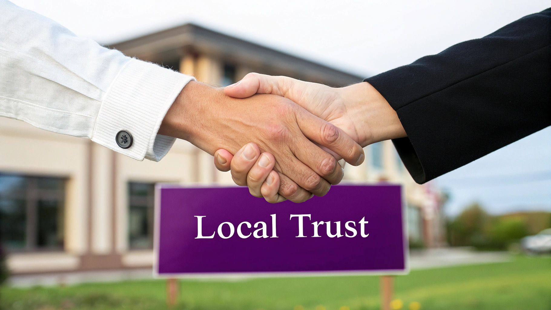 An image illustrating a five-star review on a smartphone, symbolising customer trust and credibility built through local SEO.