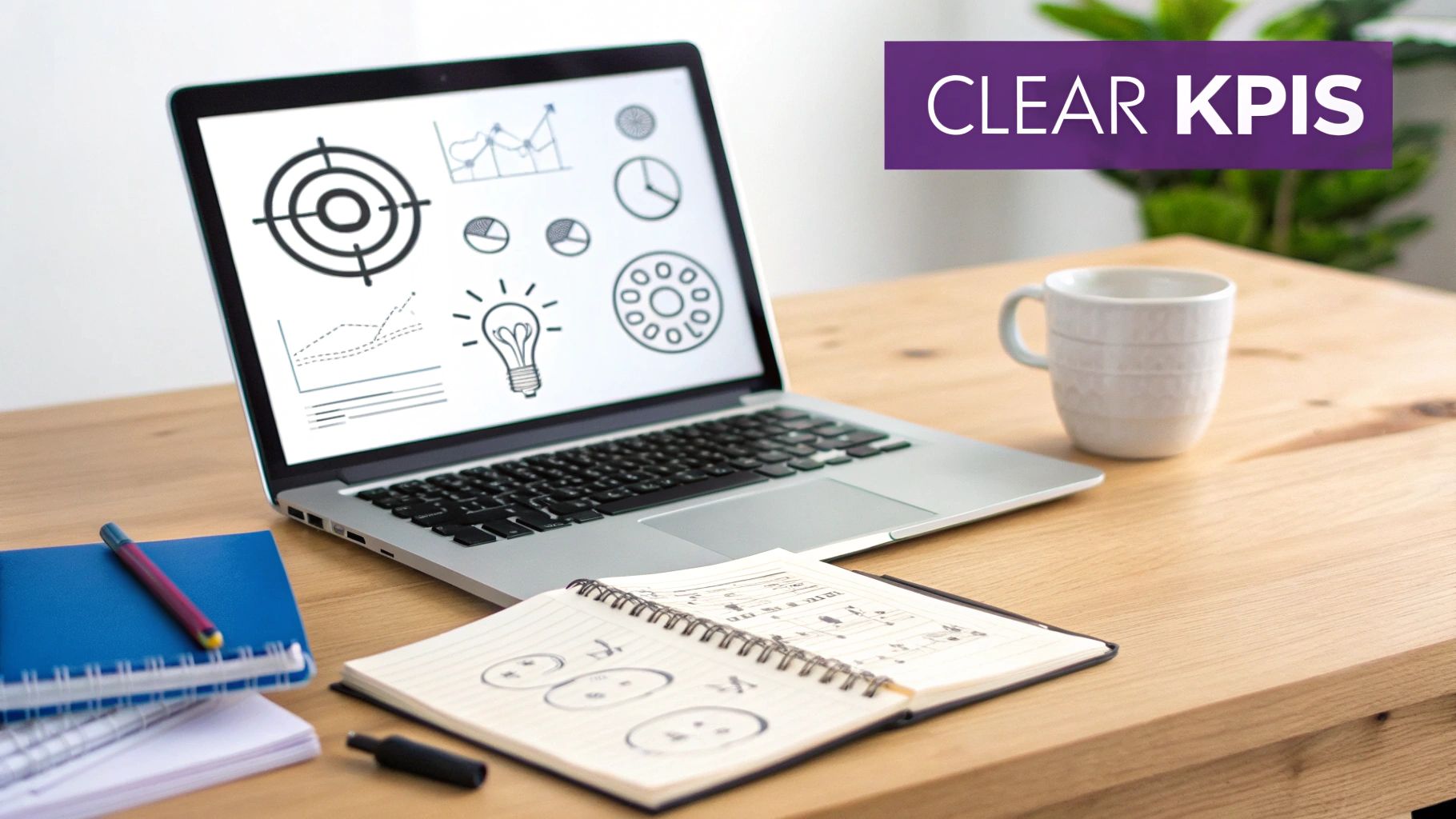 A group of professionals collaborating on a strategic marketing plan on a whiteboard