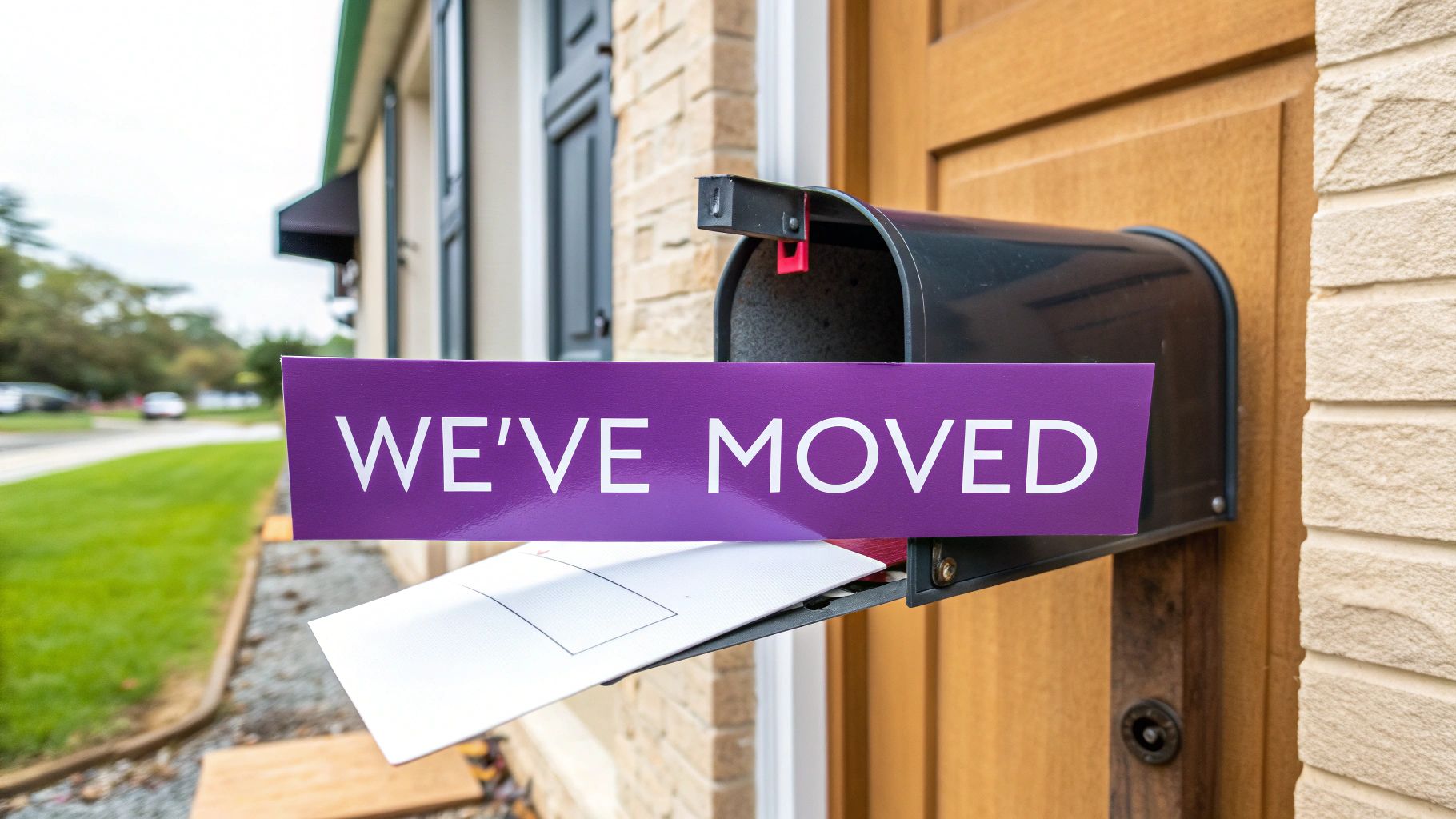 A person following a redirect sign on a digital path, illustrating the concept of a 301 redirect