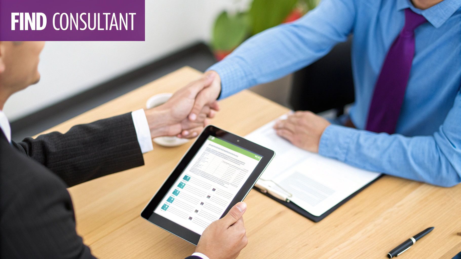 A professional technical SEO consultant analysing data on a computer screen.