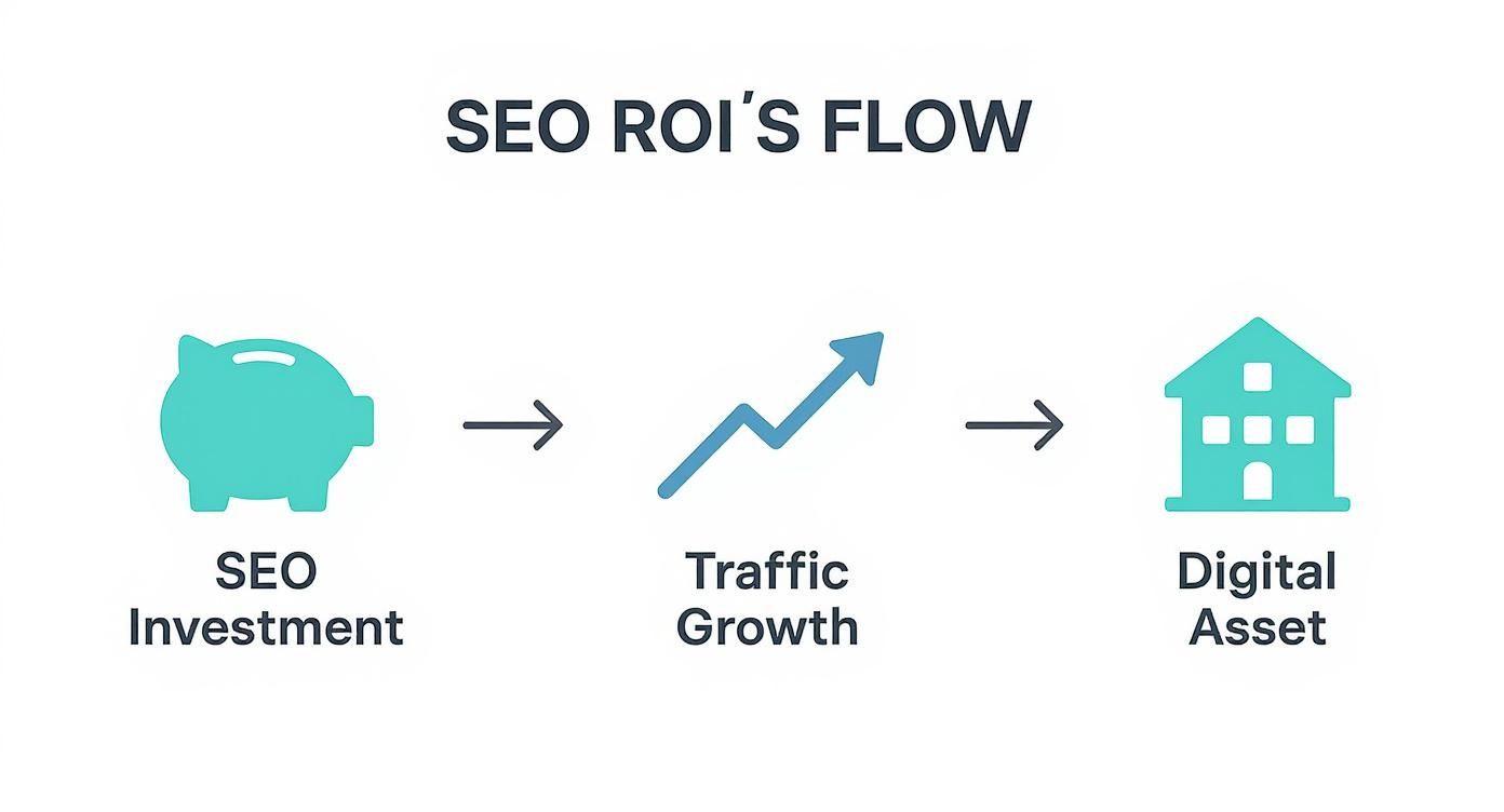 Infographic about affordable seo for small business