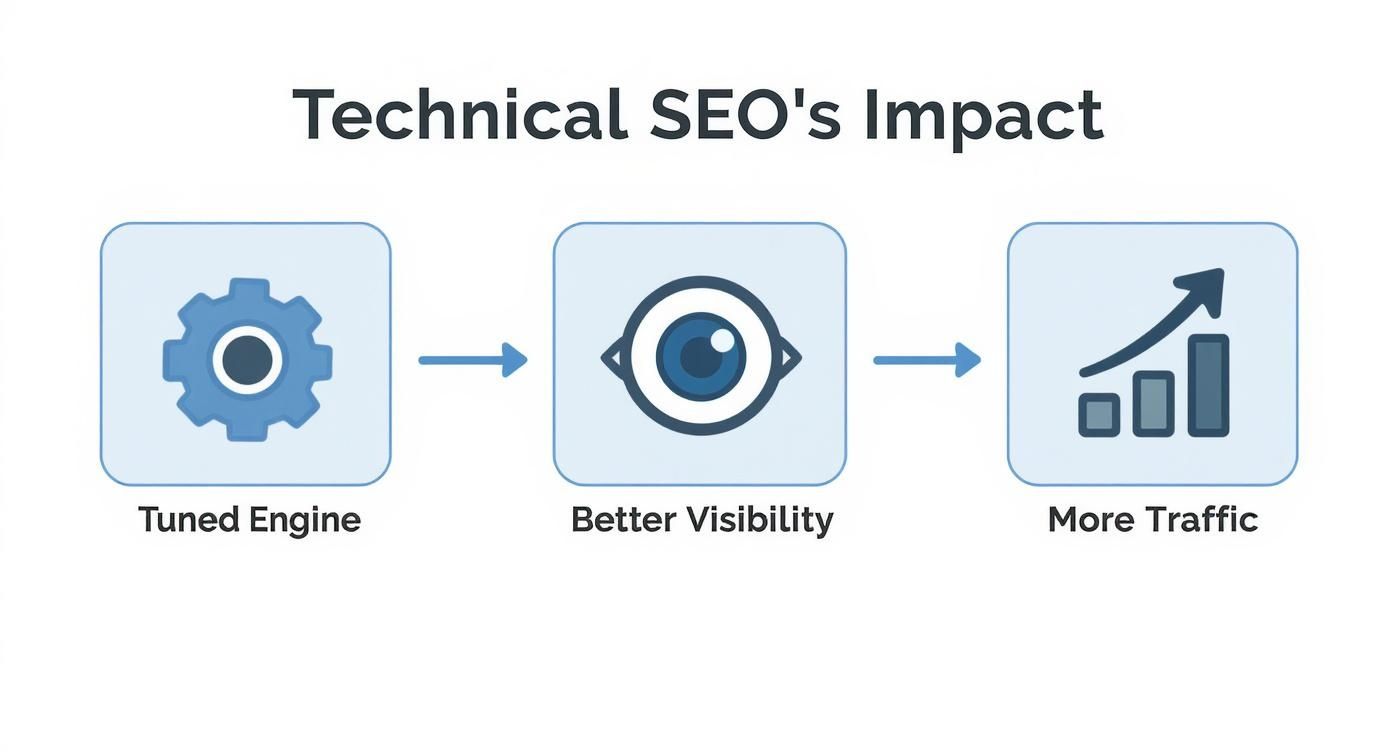 Infographic about technical seo consultant
