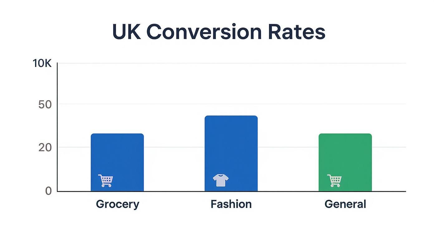 Infographic about how to improve website conversion rates