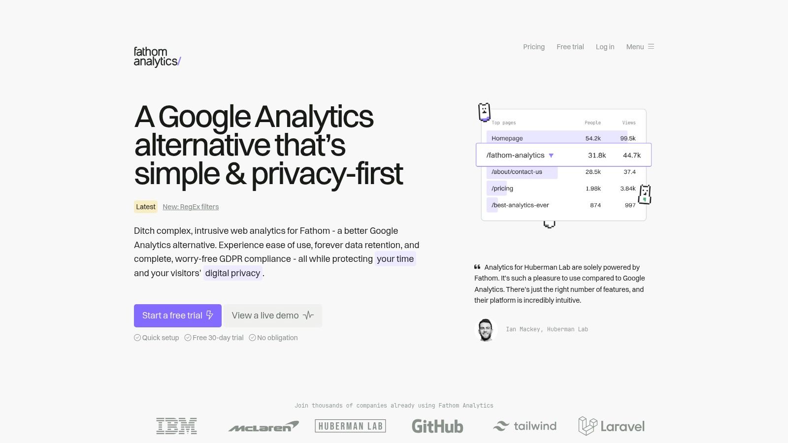 Fathom Analytics