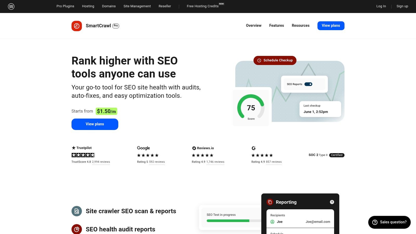 SmartCrawl SEO by WPMU DEV
