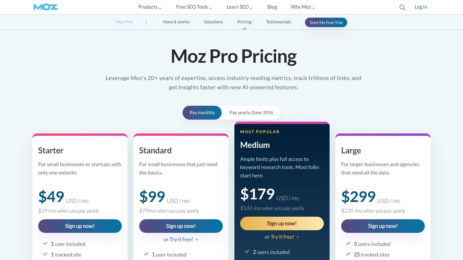 Moz Pro