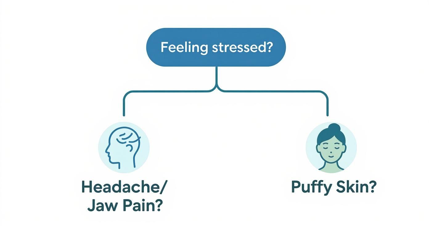 Infographic about facial massage melbourne