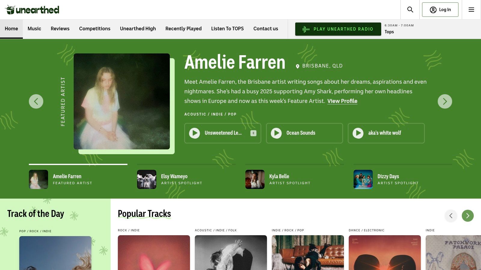 triple j Unearthed