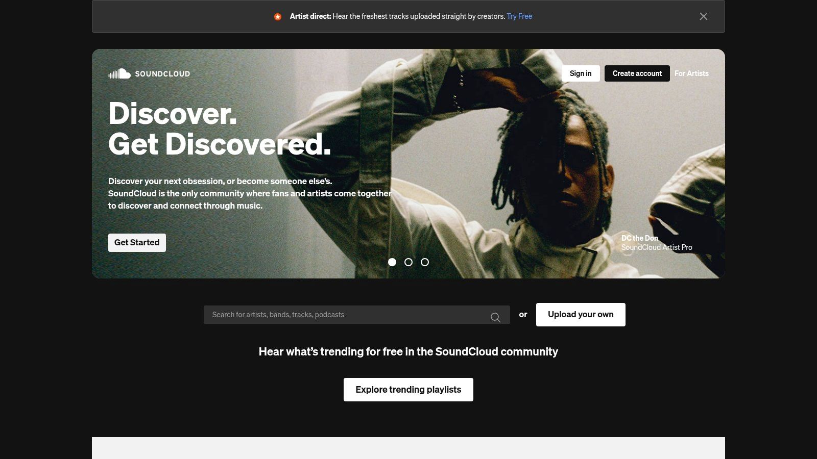SoundCloud (SoundCloud for Artists)