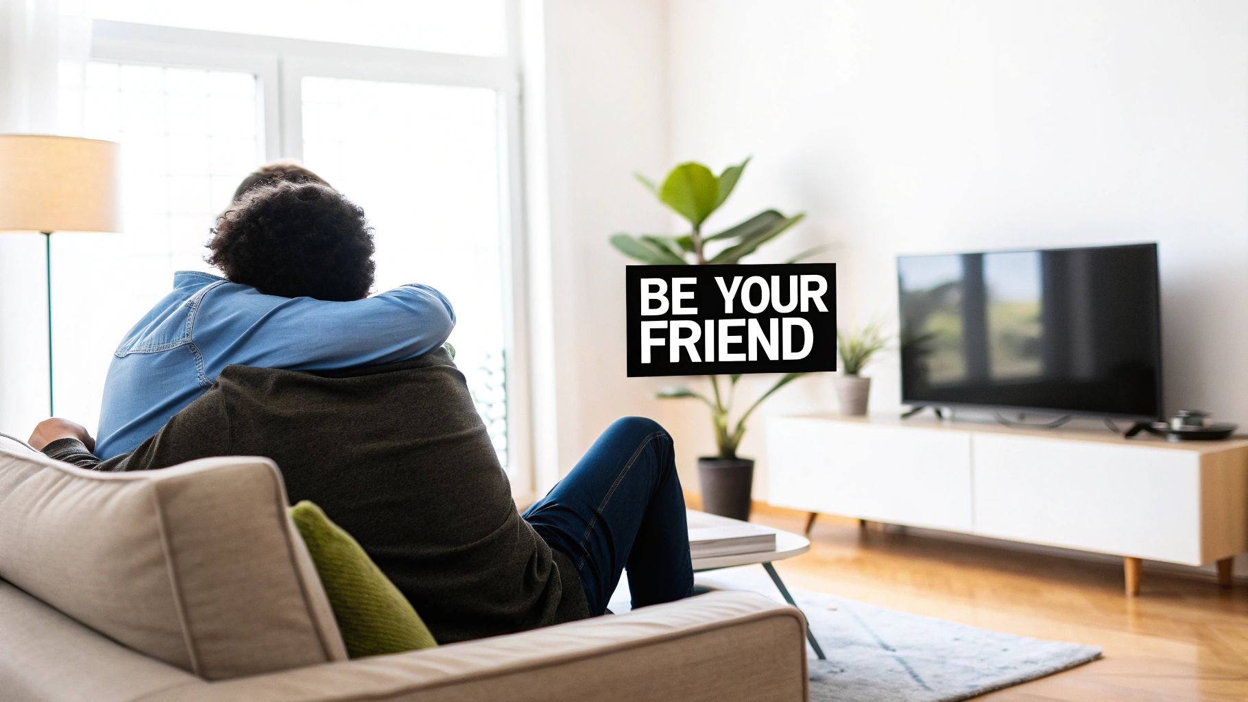 A silhouette of a person's head filled with colourful, glowing neural pathways, representing a calm and resilient brain.