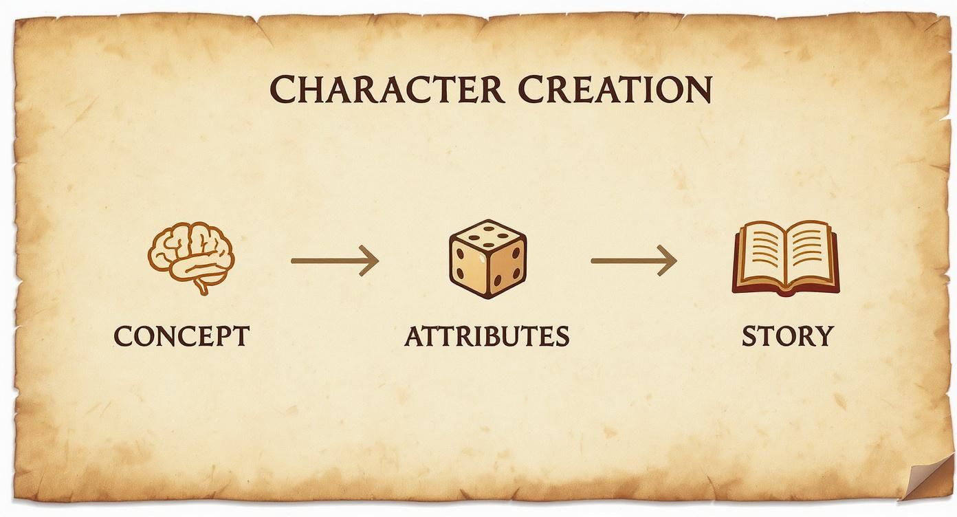 Dnd Character Tutorial Your Guide to the DnD Character Creation Sheet - TerraClash™