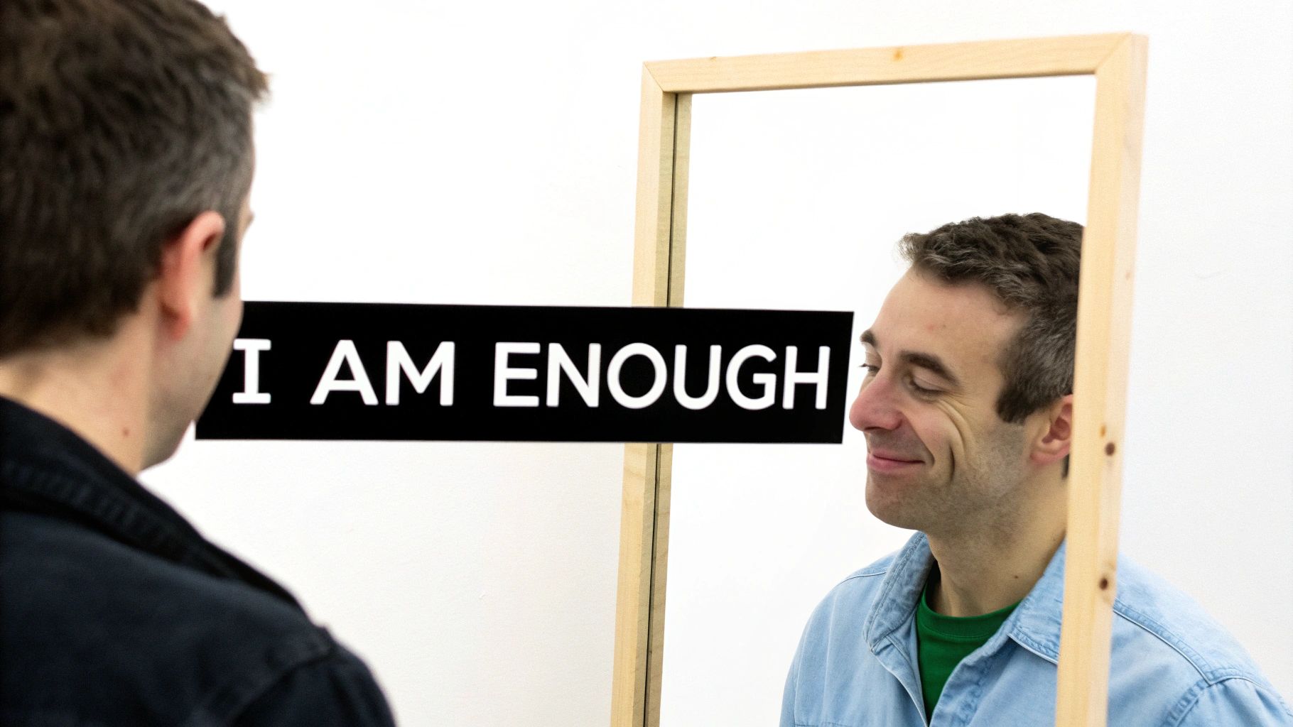 I am enough as I am right now