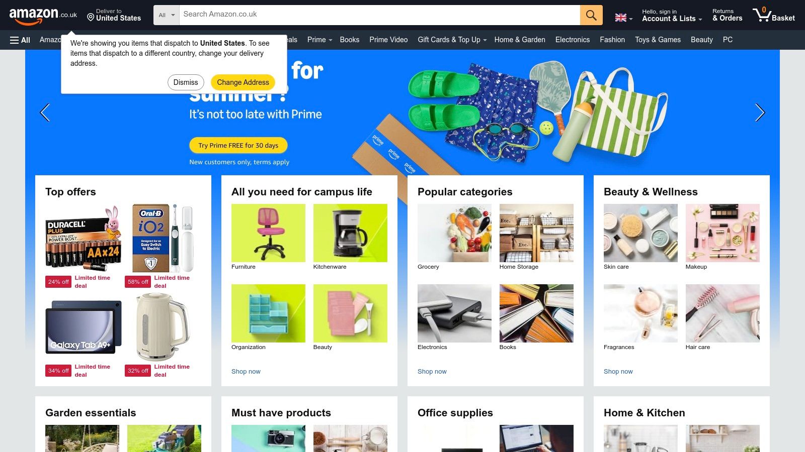 Amazon UK