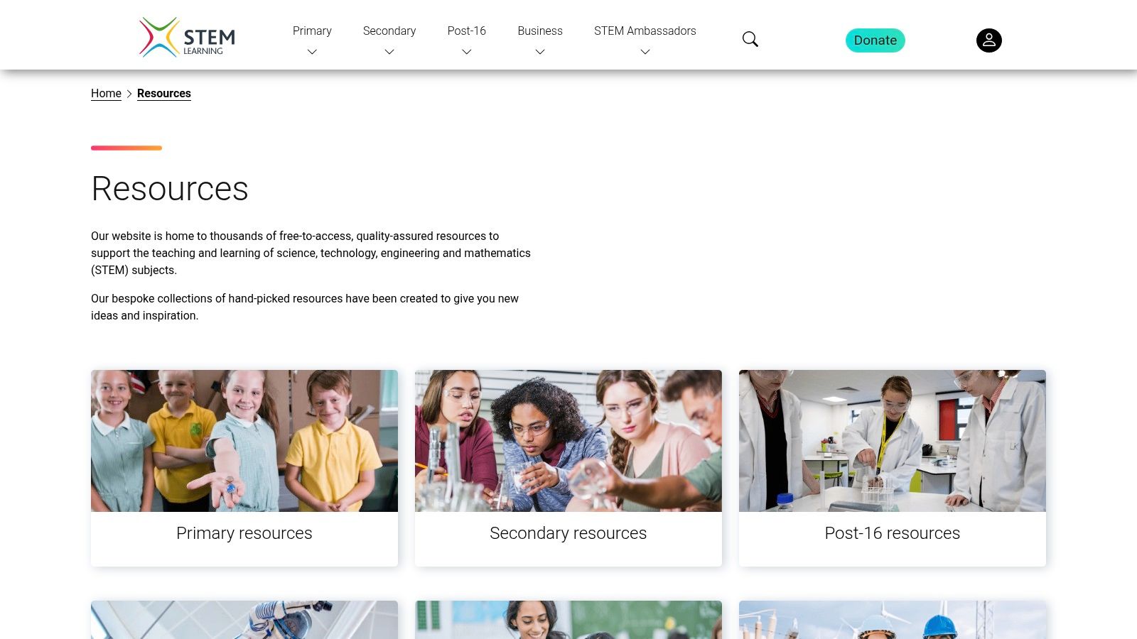 STEM Learning Resources