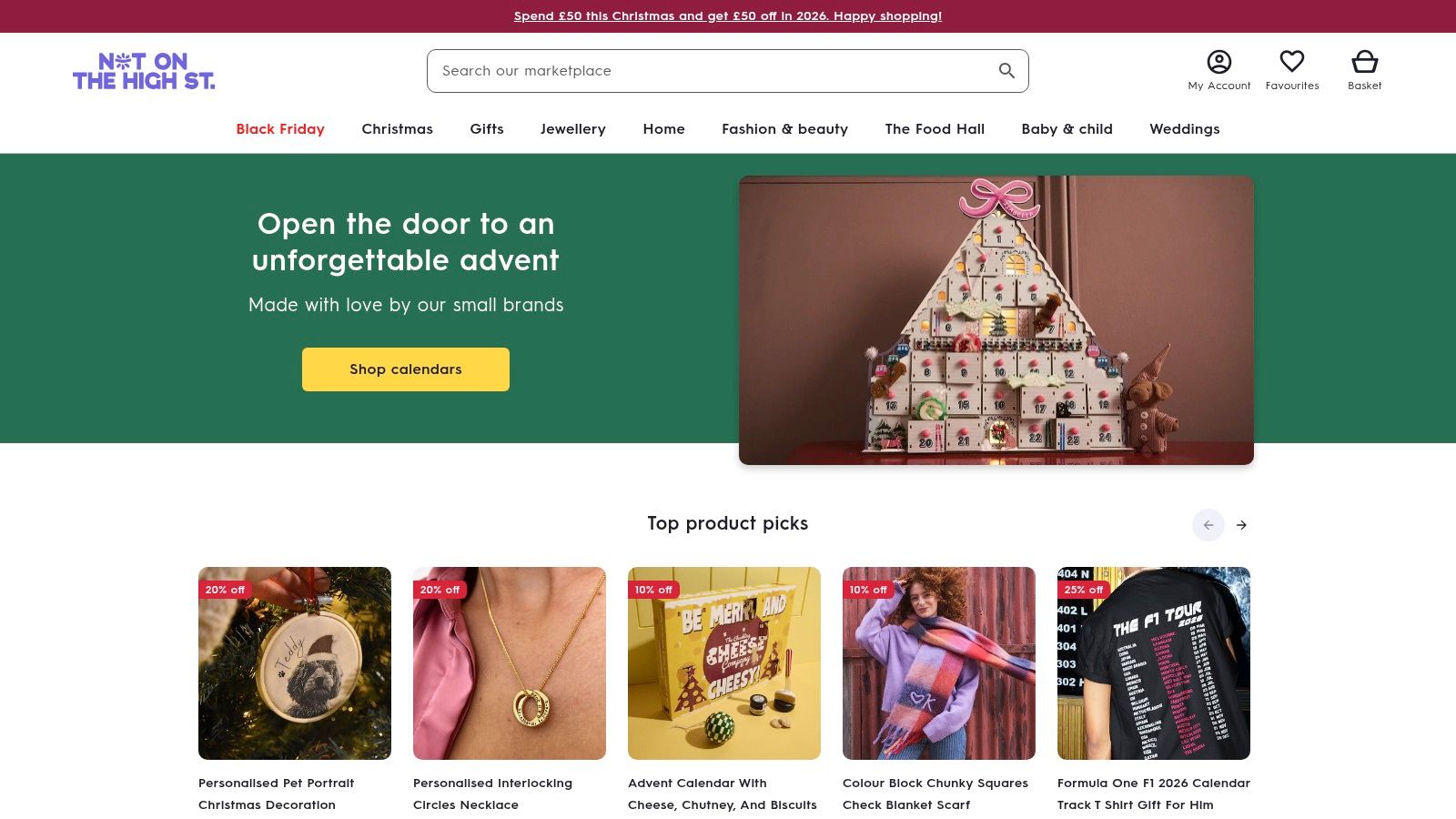 Not On The High Street