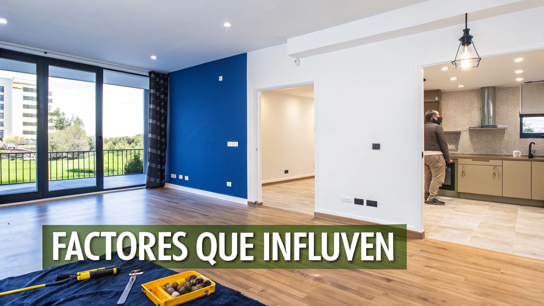 Piso luminoso con vistas a la ciudad