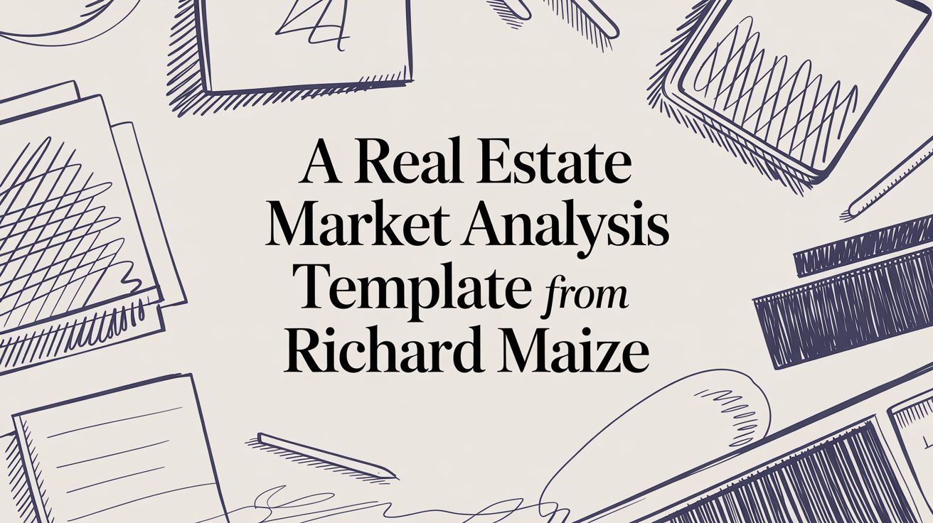 A Real Estate Market Analysis Template from Richard Maize