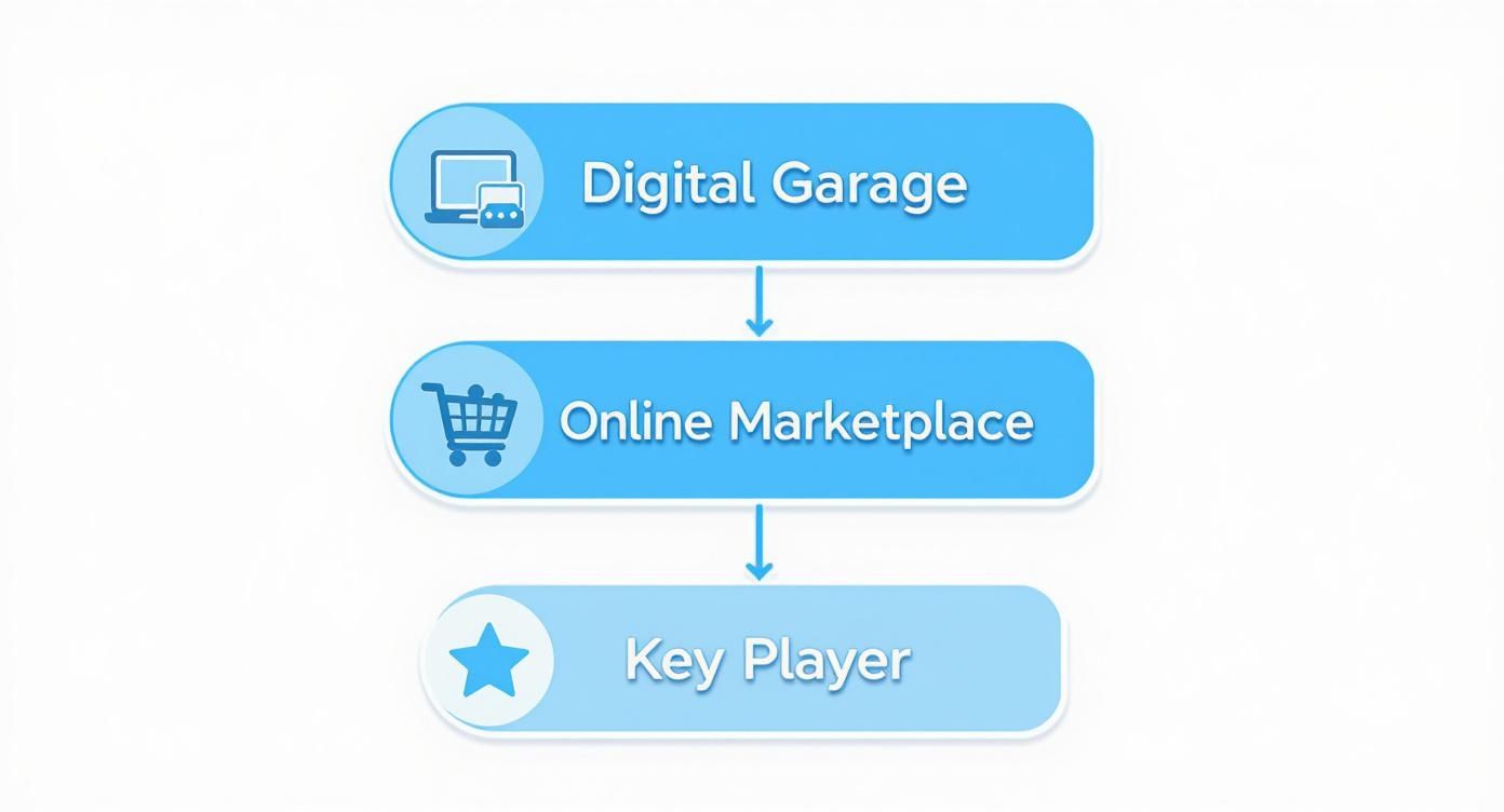 Infographic about best place to buy auto parts online