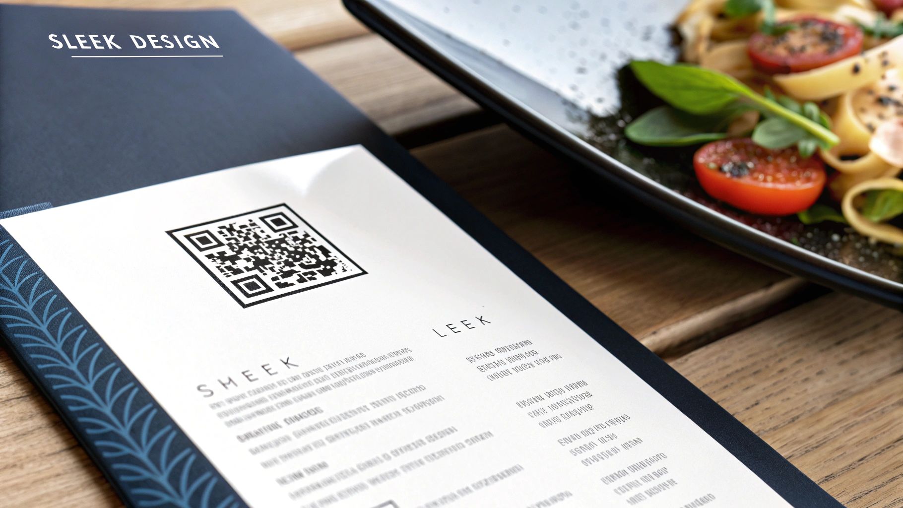 A smartphone displaying a well-designed, mobile-friendly digital restaurant menu.