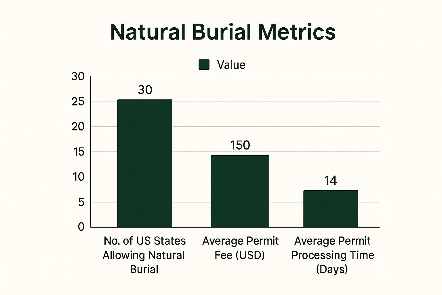 Natural Burial Options for Eco-Friendly Farewells Infographic about natural burial